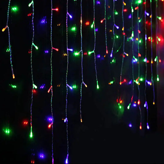 LED Starry Icicle Light String
