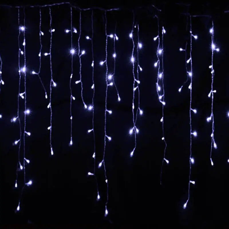 LED Starry Icicle Light String